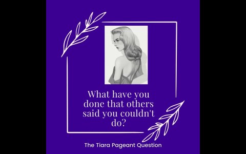 The Tiara Pageant Question:What have you done that others said you couldn't do?#missindia #missdiva The Tiara Pageant Question:What have you done that others said you couldn't do?#missindia #missdiva