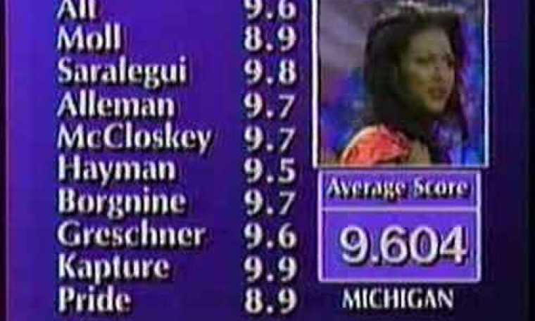 Miss USA 1993- Swimsuit Competition Miss USA 1993- Swimsuit Competition