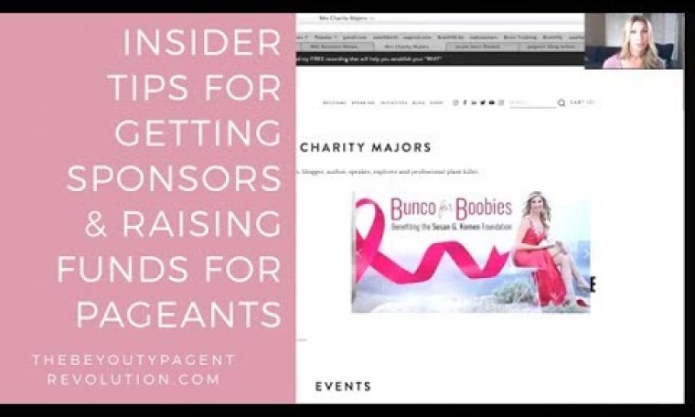 Pageant Fundraising & Sponsorship Tips, Tricks & Ideas by TheBeYOUtyPageantRevolution.com Pageant Fundraising & Sponsorship Tips, Tricks & Ideas by TheBeYOUtyPageantRevolution.com
