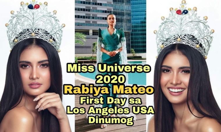 Rabiya Mateo /Dinumog sa Unang Araw nya sa /Los Angeles USA /Miss Universe 2020 Rabiya Mateo /Dinumog sa Unang Araw nya sa /Los Angeles USA /Miss Universe 2020