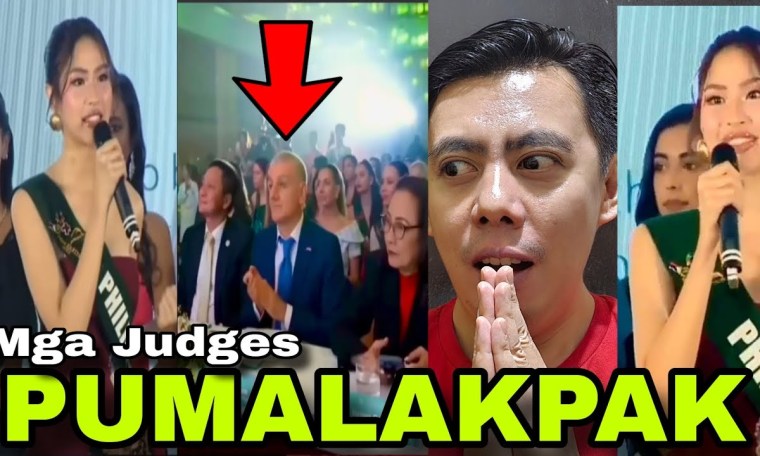 BEST IN INTERVIEW? Grabe Pinalakpakaan si Yllana Aduana ng isang Judge sa Miss Earth 2023 sa Vietnam BEST IN INTERVIEW? Grabe Pinalakpakaan si Yllana Aduana ng isang Judge sa Miss Earth 2023 sa Vietnam