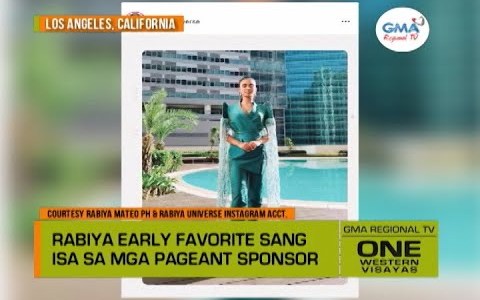 One Western Visayas: Miss Universe Philippines Rabiya Mateo Handa na sa Pageant sa Florida One Western Visayas: Miss Universe Philippines Rabiya Mateo Handa na sa Pageant sa Florida