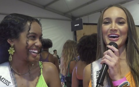 Beauty Queens preparing for Miss USA pageant Beauty Queens preparing for Miss USA pageant