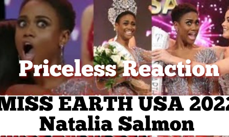 PRICELESS REACTION: Miss Earth USA 2022/Natalia Salmon PRICELESS REACTION: Miss Earth USA 2022/Natalia Salmon