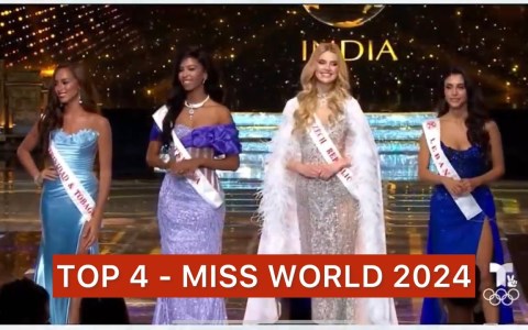 TOP 4 – MISS WORLD 2024 TOP 4 – MISS WORLD 2024
