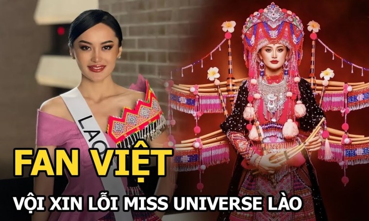 Miss Universe Lào gây “choáng” fan Việt vội xin lỗi, lý do khiến Thái – Việt out top chấn động? Miss Universe Lào gây “choáng” fan Việt vội xin lỗi, lý do khiến Thái – Việt out top chấn động?