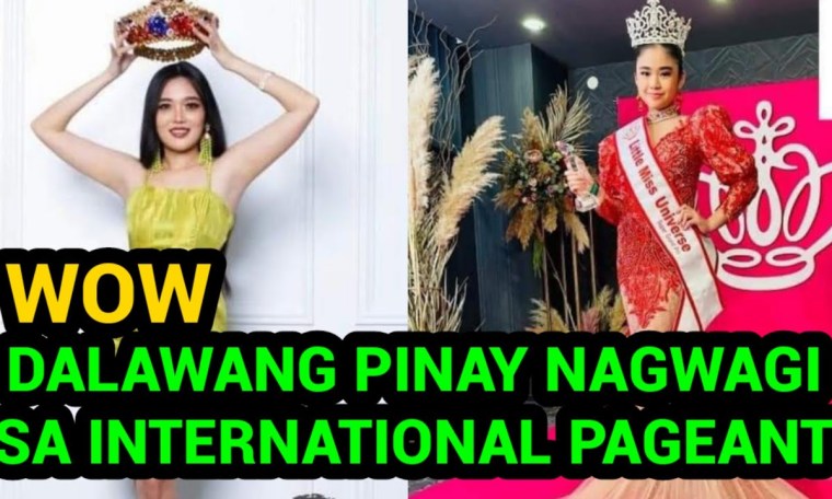 DALAWANG PINAY NAGWAGI SA INTERNATIONAL PAGEANT DALAWANG PINAY NAGWAGI SA INTERNATIONAL PAGEANT
