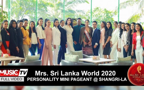 Mrs Sri Lanka World Personality Mini Pageant @ Shangri-La Mrs Sri Lanka World Personality Mini Pageant @ Shangri-La