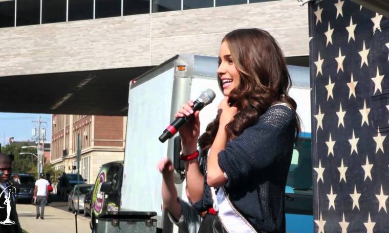 Miss USA 2012 – Olivia Culpo Rocks the Vote Miss USA 2012 – Olivia Culpo Rocks the Vote