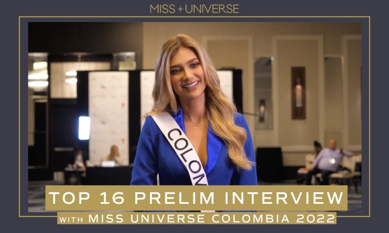 Miss Universe Colombia FULL Closed Door Interview (71st MISS UNIVERSE) Miss Universe Colombia FULL Closed Door Interview (71st MISS UNIVERSE)