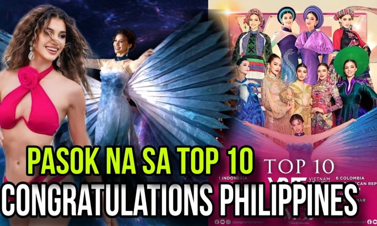 Wow! Congratulations Philippines Pasok sa Top 10 – Miss Grand International 2023 VBFF. Wow! Congratulations Philippines Pasok sa Top 10 – Miss Grand International 2023 VBFF.