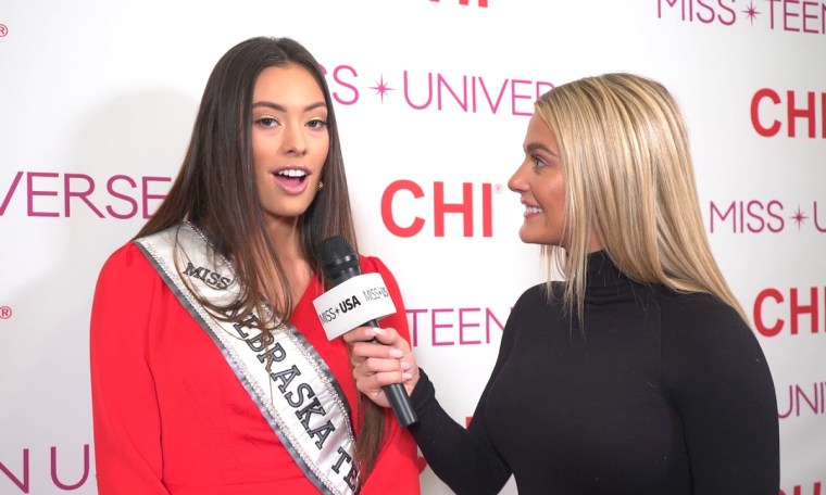 Miss USA Interviews Hometown Queen, Miss NE Teen USA 2019 Miss USA Interviews Hometown Queen, Miss NE Teen USA 2019