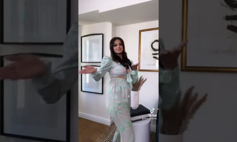 Bollywood Hookstep challenge accepted by miss universe 2021 Harnaaz Kaur Sandhu Bollywood Hookstep challenge accepted by miss universe 2021 Harnaaz Kaur Sandhu