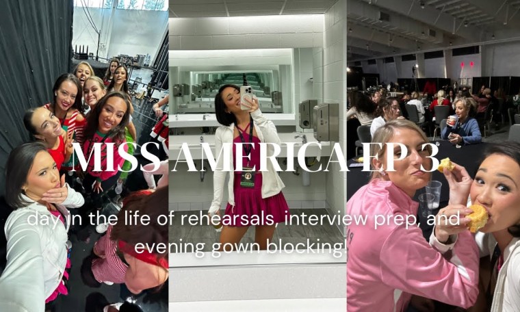 Miss America Episode 3: First snow fall, day in the life of rehearsals, evening gown competition Miss America Episode 3: First snow fall, day in the life of rehearsals, evening gown competition