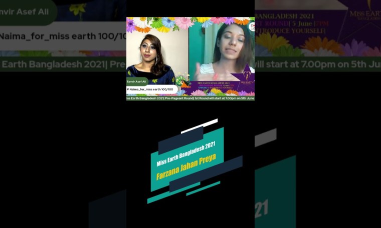 Farzana Jahan Preya | Pre-Pageant Round| Miss Earth Bangladesh 2021 Farzana Jahan Preya | Pre-Pageant Round| Miss Earth Bangladesh 2021