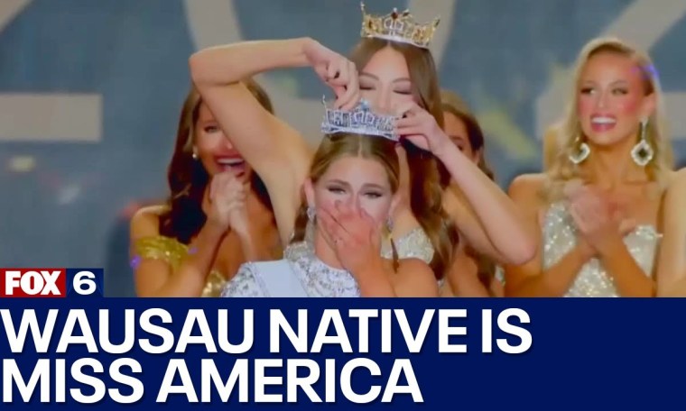 Miss Wisconsin Grace Stanke crowned Miss America | FOX6 News Milwaukee Miss Wisconsin Grace Stanke crowned Miss America | FOX6 News Milwaukee