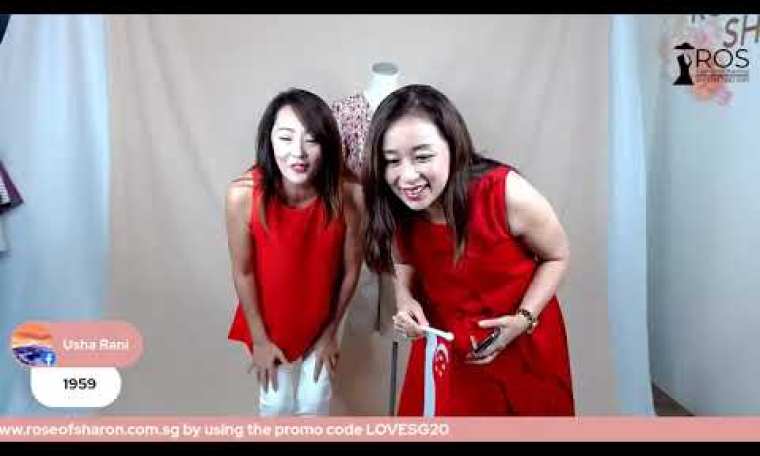 ROS FASHION CHANNEL – NATIONAL DAY (Red & White) ROS FASHION CHANNEL – NATIONAL DAY (Red & White)