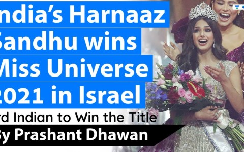 India’s Harnaaz Sandhu wins Miss Universe 2021 in Israel India’s Harnaaz Sandhu wins Miss Universe 2021 in Israel