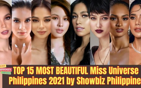 TOP 15 MOST BEAUTIFUL Miss Universe Philippines 2021 by Showbiz Philippines TOP 15 MOST BEAUTIFUL Miss Universe Philippines 2021 by Showbiz Philippines