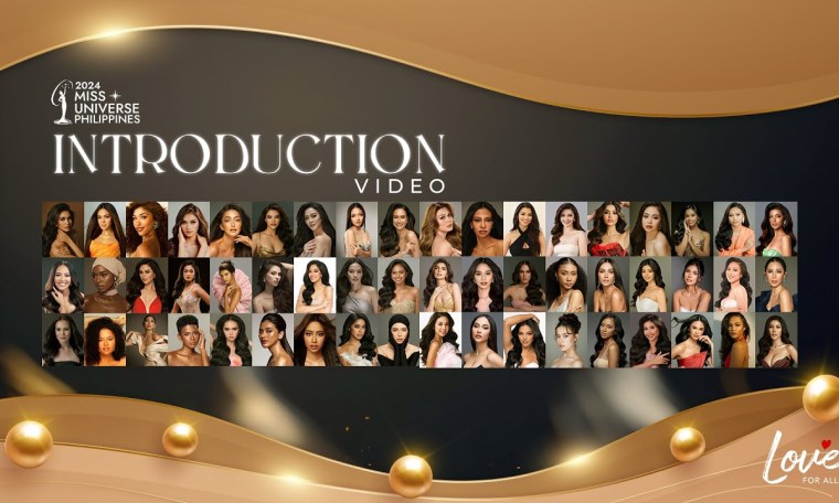 Miss Universe Philippines 2024 Introduction Video Miss Universe Philippines 2024 Introduction Video
