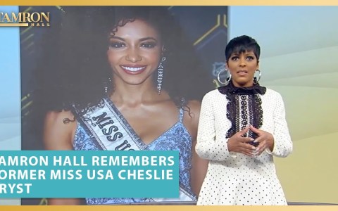 Tamron Hall Remembers Former Miss USA Cheslie Kryst Tamron Hall Remembers Former Miss USA Cheslie Kryst