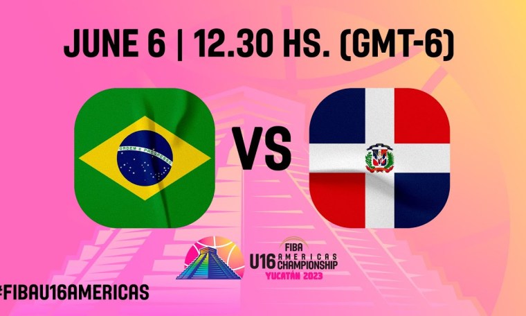 Brazil v Dominican Republic | Full Basketball Game | FIBA U16 Americas Championship 2023 Brazil v Dominican Republic | Full Basketball Game | FIBA U16 Americas Championship 2023