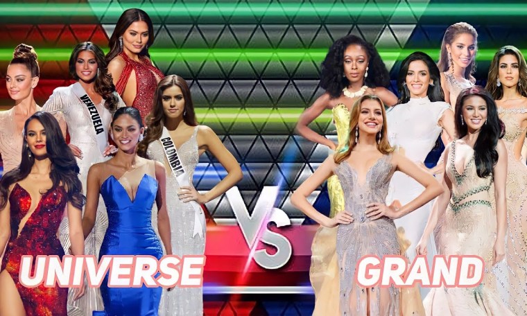 MISS UNIVERSE v/s. MISS GRAND INTERNATIONAL MISS UNIVERSE v/s. MISS GRAND INTERNATIONAL