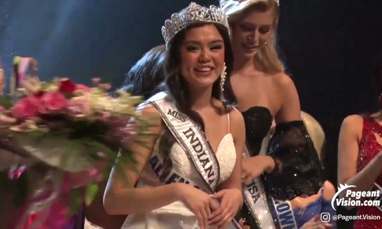Crowning Miss Indiana Teen USA 2022, KK Kokonaing, the first Burmese American to win the title. Crowning Miss Indiana Teen USA 2022, KK Kokonaing, the first Burmese American to win the title.