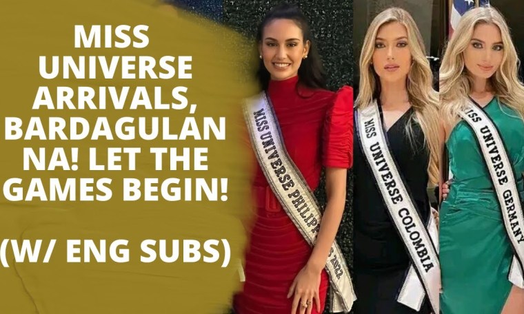 MISS UNIVERSE ARRIVALS, BARDAGULAN NA! LET THE GAMES BEGIN! (ENG SUB) MISS UNIVERSE ARRIVALS, BARDAGULAN NA! LET THE GAMES BEGIN! (ENG SUB)
