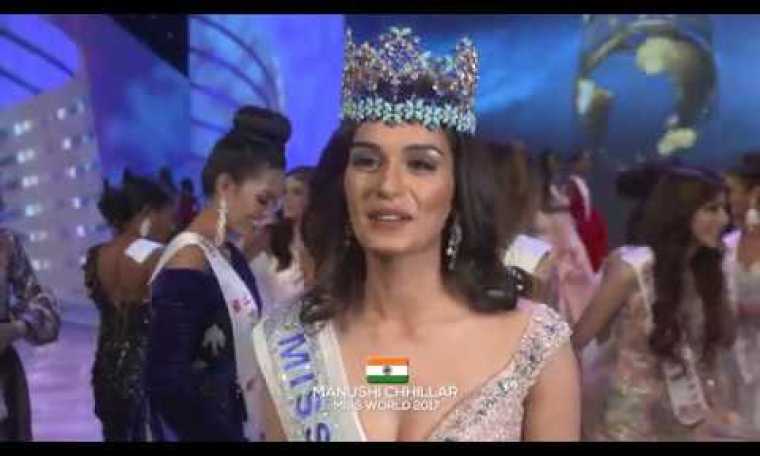 Miss World 2017 – Manushi Chhillar's First Interview Miss World 2017 – Manushi Chhillar's First Interview