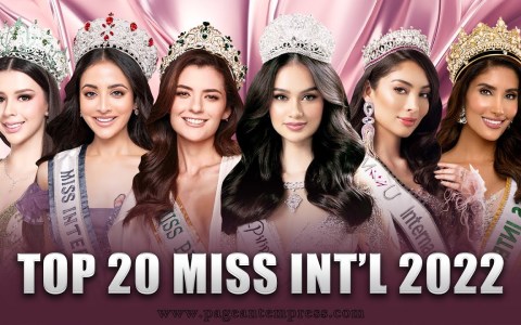 Miss International 2022 Top 20 Prediction Miss International 2022 Top 20 Prediction