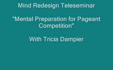 Mental Preparation for Pageant Competition Part 1.wmv Mental Preparation for Pageant Competition Part 1.wmv