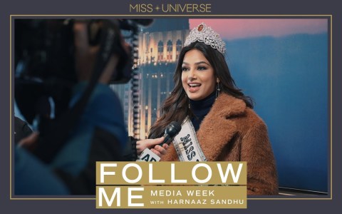 Harnaaz Sandhu takes on NYC MEDIA WEEK! | FOLLOW ME | Miss Universe Harnaaz Sandhu takes on NYC MEDIA WEEK! | FOLLOW ME | Miss Universe