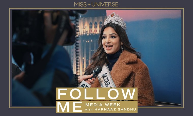 Harnaaz Sandhu takes on NYC MEDIA WEEK! | FOLLOW ME | Miss Universe Harnaaz Sandhu takes on NYC MEDIA WEEK! | FOLLOW ME | Miss Universe