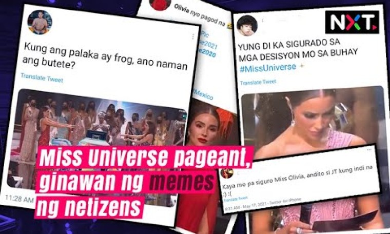 Miss Universe pageant, ginawan ng memes ng netizens | NXT Miss Universe pageant, ginawan ng memes ng netizens | NXT