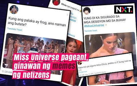 Miss Universe pageant, ginawan ng memes ng netizens | NXT Miss Universe pageant, ginawan ng memes ng netizens | NXT