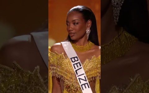 Preliminary Evening Gown Competition for Miss Universe Belize at the 71st Miss Universe Pageant Preliminary Evening Gown Competition for Miss Universe Belize at the 71st Miss Universe Pageant