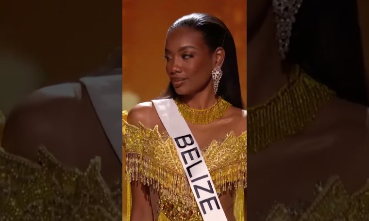 Preliminary Evening Gown Competition for Miss Universe Belize at the 71st Miss Universe Pageant Preliminary Evening Gown Competition for Miss Universe Belize at the 71st Miss Universe Pageant