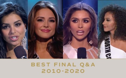 Best Final Answers from 2010-2020 | Miss USA Best Final Answers from 2010-2020 | Miss USA