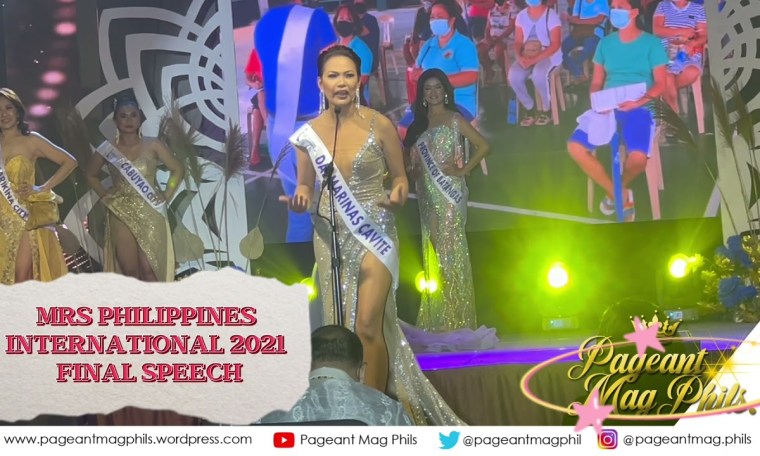 MRS PHILIPPINES INTERNATIONAL 2021 FINAL SPEECH | PAGEANT MAG PHILIPPINES MRS PHILIPPINES INTERNATIONAL 2021 FINAL SPEECH | PAGEANT MAG PHILIPPINES