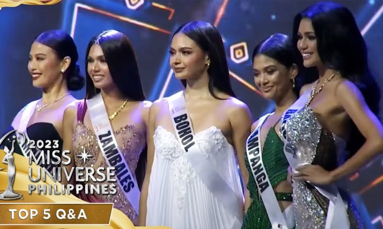 Top 5 Question and Answer Round | Miss Universe Philippines 2023 Top 5 Question and Answer Round | Miss Universe Philippines 2023