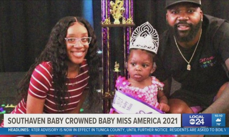 Adorable girl from Southaven wins 2021 Baby Miss America Pageant Adorable girl from Southaven wins 2021 Baby Miss America Pageant