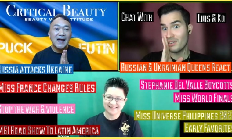 Group Chat – Russia Vs. Ukraine, Miss World, Miss Supranational, MGI, Miss France, MU Philippines Group Chat – Russia Vs. Ukraine, Miss World, Miss Supranational, MGI, Miss France, MU Philippines