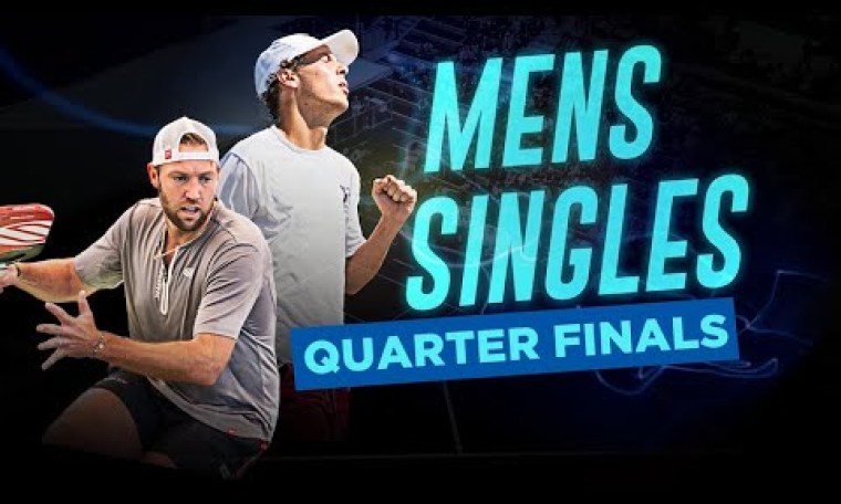 Connor Garnett vs Jack Sock at the Pickleball Central Indoor USA Championships Connor Garnett vs Jack Sock at the Pickleball Central Indoor USA Championships