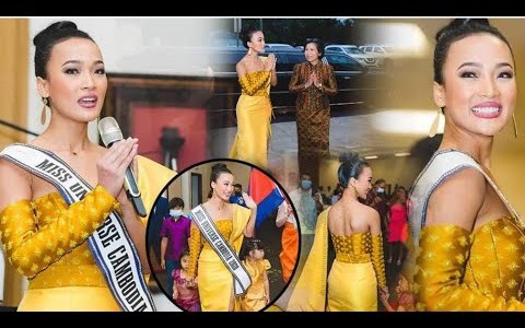 The Cambodian Association in the United States held a warm welcome party for Miss Cambodia Reth .. The Cambodian Association in the United States held a warm welcome party for Miss Cambodia Reth ..