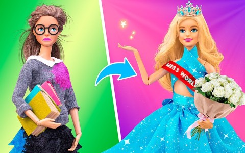 11 DIY Barbie Doll Hacks and Crafts / Miss Universe Ideas 11 DIY Barbie Doll Hacks and Crafts / Miss Universe Ideas