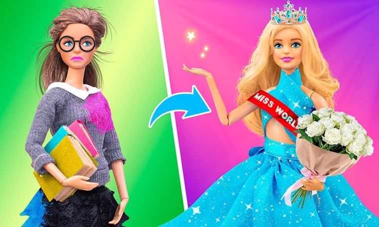 11 DIY Barbie Doll Hacks and Crafts / Miss Universe Ideas 11 DIY Barbie Doll Hacks and Crafts / Miss Universe Ideas