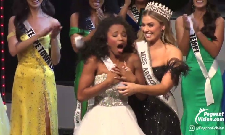 Mayadenise Gaskin is crowned Miss Arizona Teen USA 2022 Mayadenise Gaskin is crowned Miss Arizona Teen USA 2022