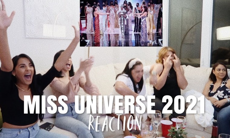 MISS UNIVERSE 2021 REACTION | Nathalie Munoz MISS UNIVERSE 2021 REACTION | Nathalie Munoz