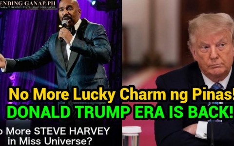 DONALD TRUMP ERA IS BACK! NO MORE LUCKY CHARM NG PILIPINAS SA MISS UNIVERSE DONALD TRUMP ERA IS BACK! NO MORE LUCKY CHARM NG PILIPINAS SA MISS UNIVERSE